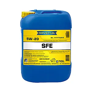 Моторное масло RAVENOL Super Fuel Economy SFE 5W-20 (10 литров)