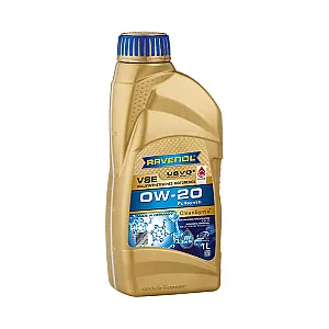 Моторное масло RAVENOL VSE 0W-20 (1 литр)