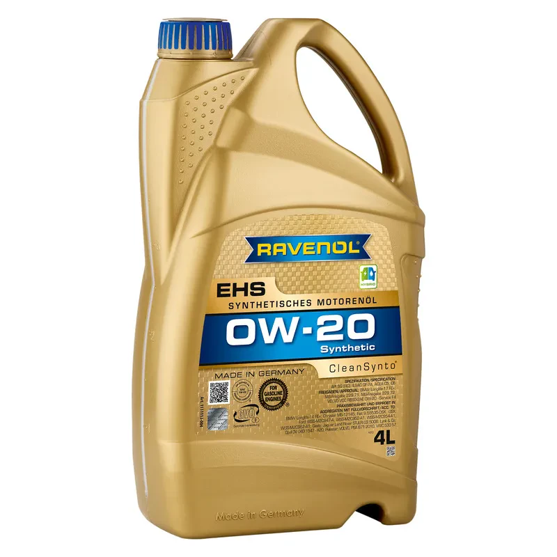 Моторное масло RAVENOL EHS 0W-20 (4 литра)