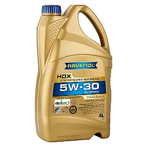 Моторное масло RAVENOL HDX 5W-30 (4 литра)