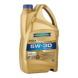 Моторное масло RAVENOL HDX 5W-30 (5 литров)