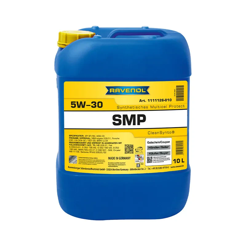 Моторное масло RAVENOL SMP 5W-30 (10 литров)