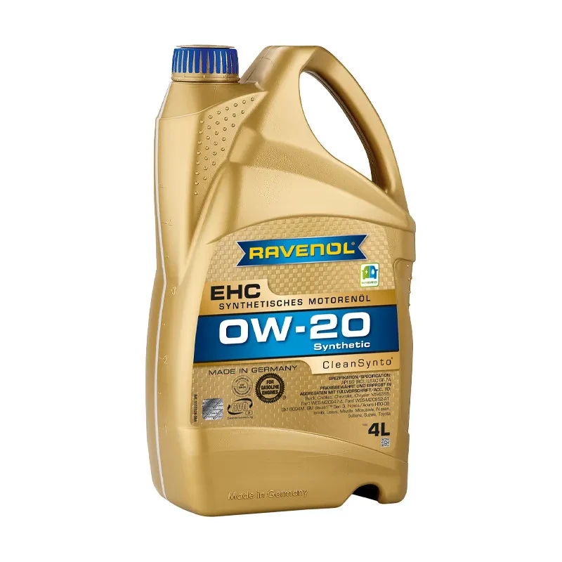 Моторное масло RAVENOL EHC 0W-20 (4 литра)