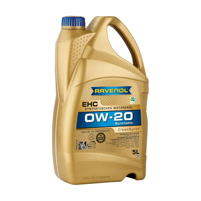 Моторное масло RAVENOL EHC 0W-20 (5 литров)