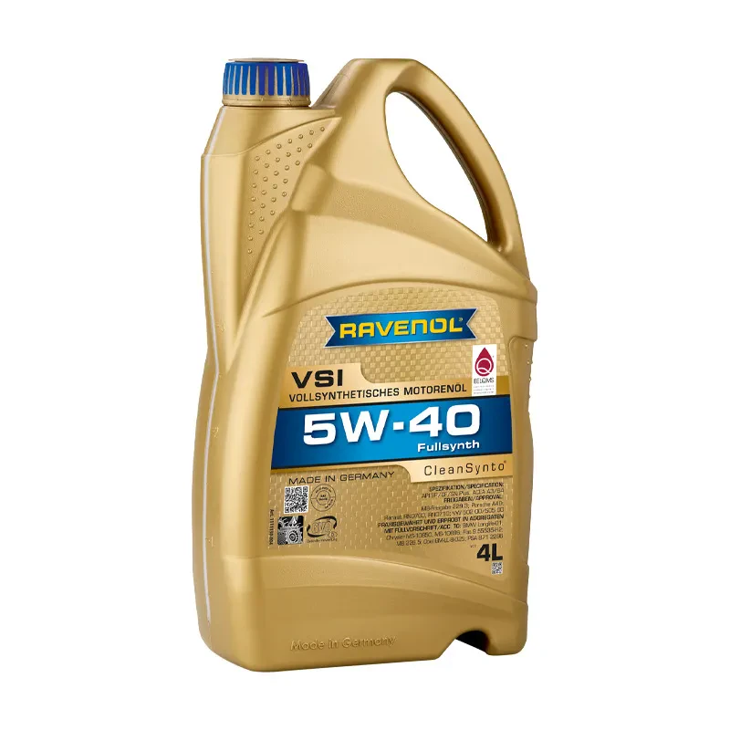 Моторное масло RAVENOL VSI 5W-40 (4 литра)