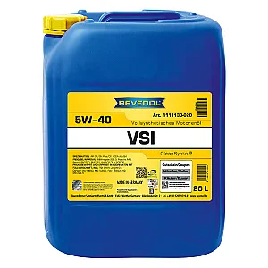 Моторное масло RAVENOL VSI 5W-40 (20 литров)