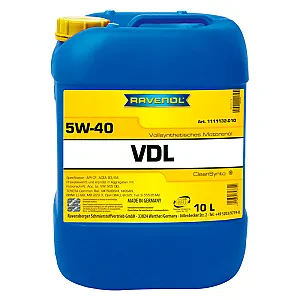 Моторное масло RAVENOL VDL 5W-40 (10 литров)