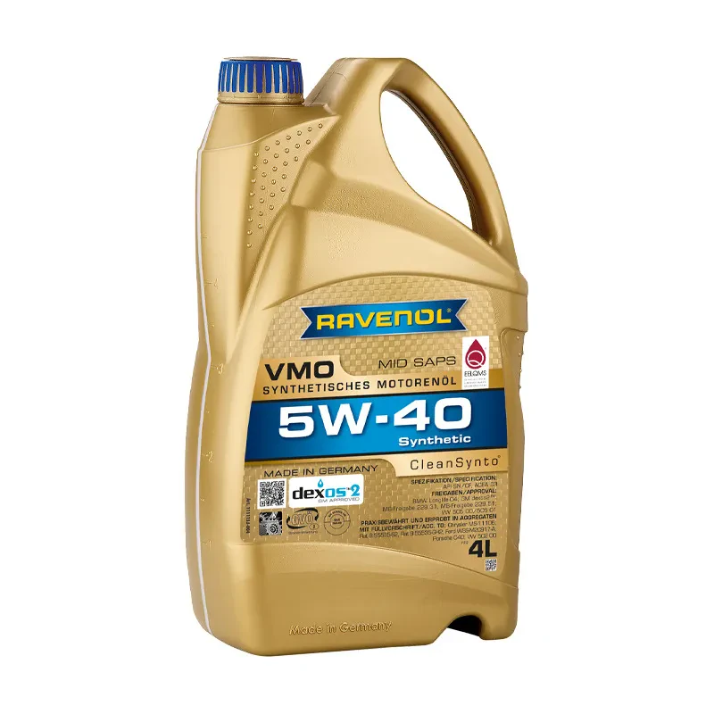 Моторное масло RAVENOL VMO 5W-40 (4 литра)