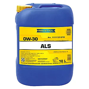 Моторное масло RAVENOL ALS 0W-30 (10 литров)