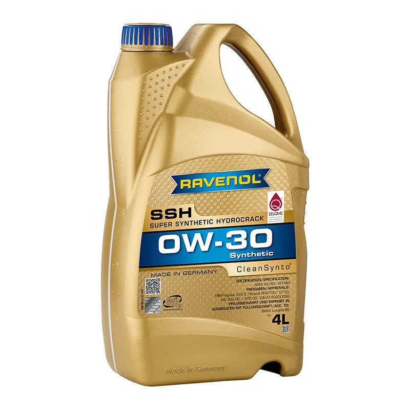 Моторное масло RAVENOL SSH 0W-30 (4 литра)