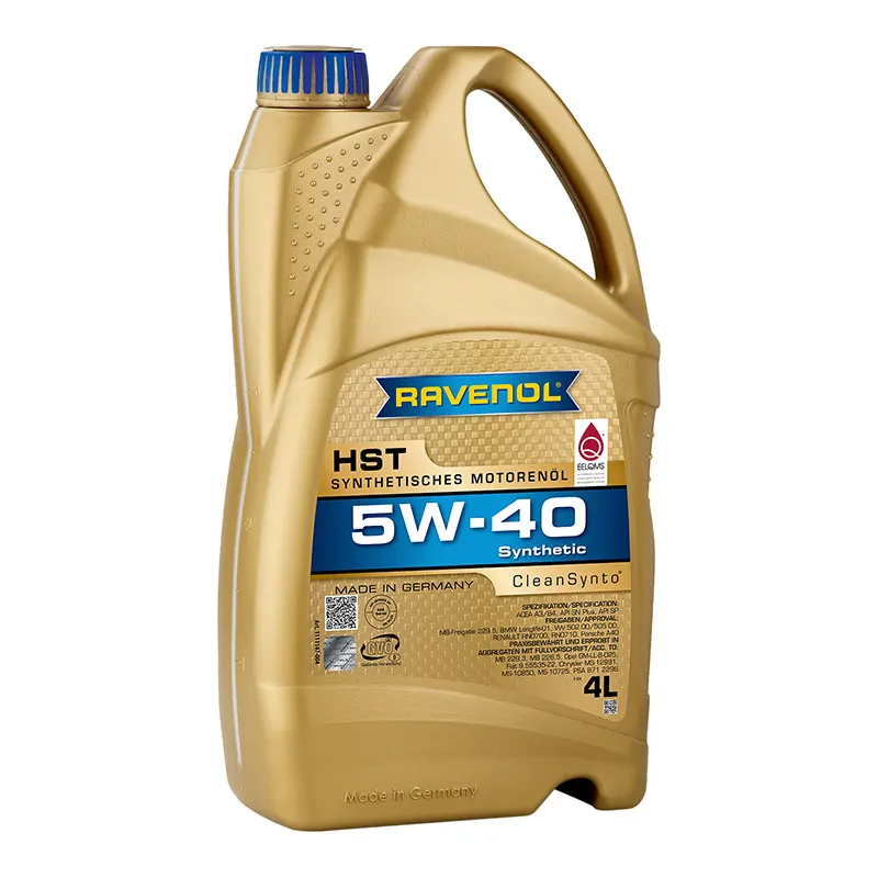 Моторное масло RAVENOL HST 5W-40 (4 литра)