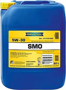Моторное масло RAVENOL SMO 5W-30 (20 литров)