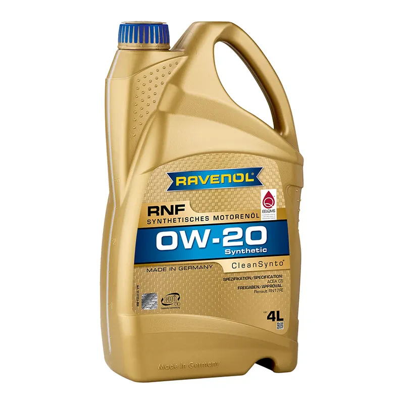 Моторное масло RAVENOL RNF 0W-20 (4 литра)