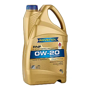Моторное масло RAVENOL RNF 0W-20 (4 литра)
