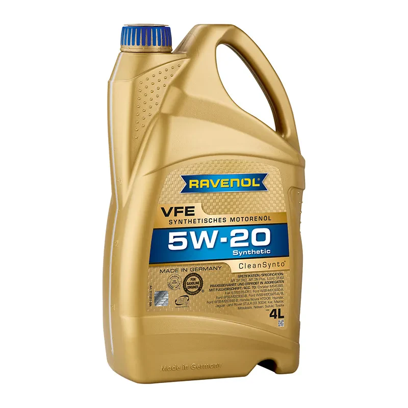 Моторное масло RAVENOL VFE 5W-20 (4 литра)