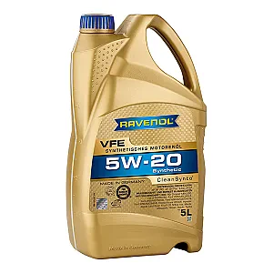 Моторное масло RAVENOL VFE 5W-20 (5 литров)