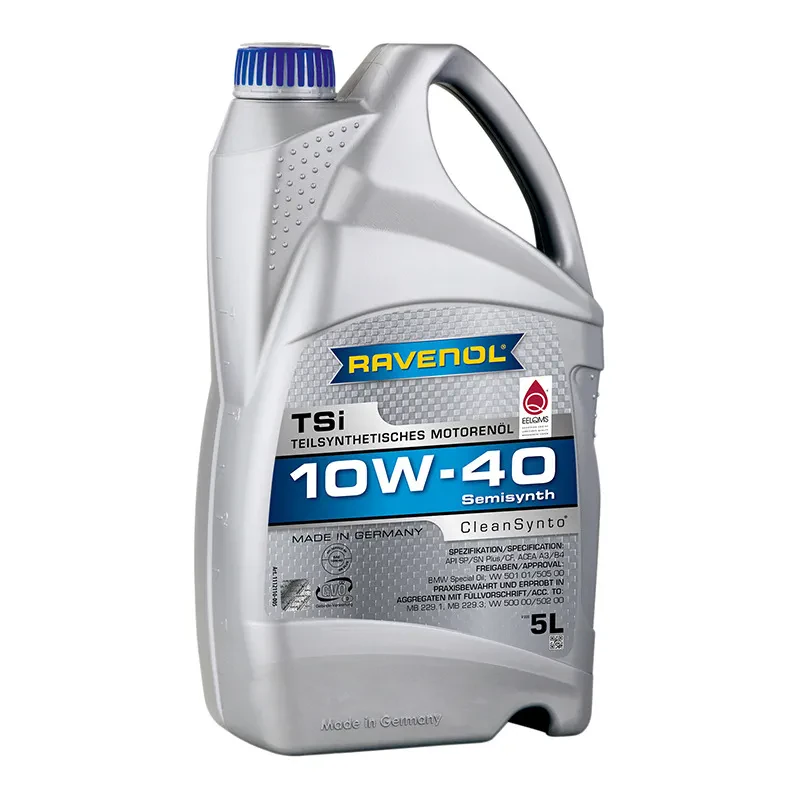 Моторное масло RAVENOL TSI 10W-40 (5 литров)