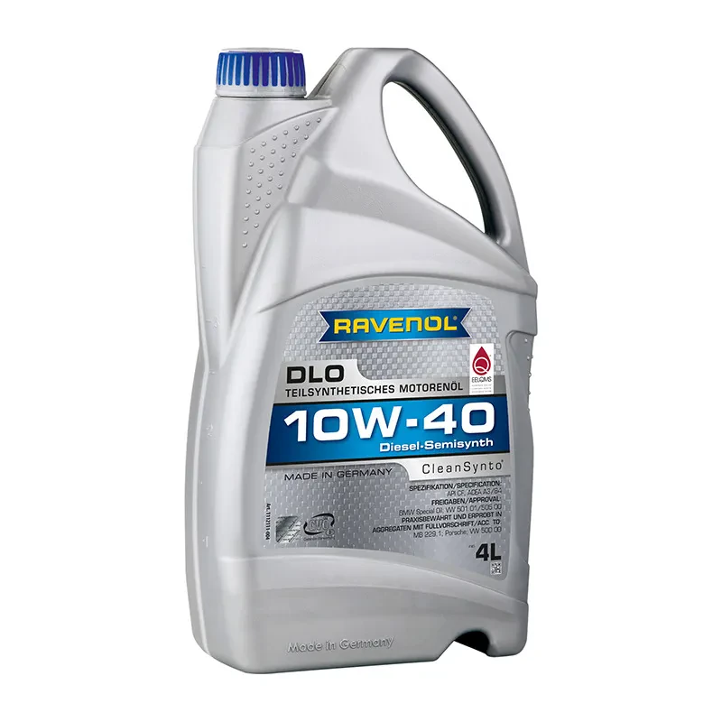 Моторное масло RAVENOL DLO 10W-40 (4 литра)