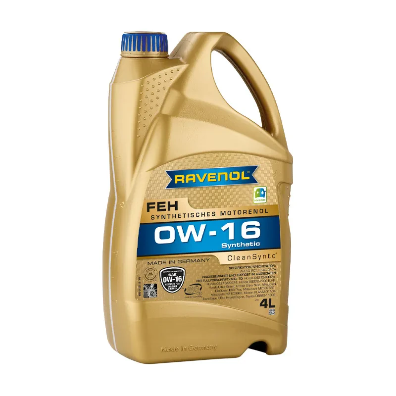 Моторное масло RAVENOL FEH 0W-16 (4 литра)