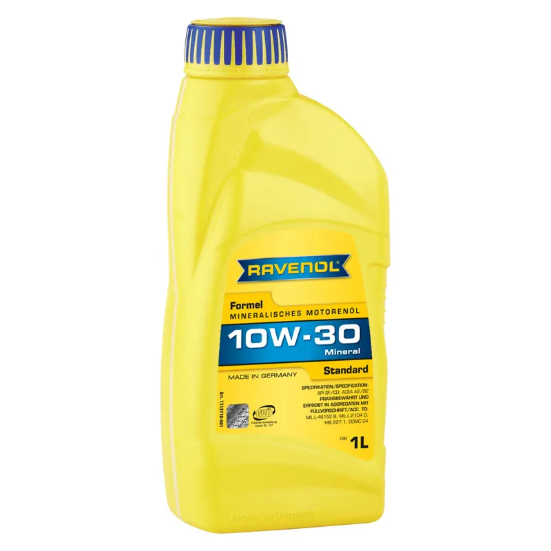 Моторное масло RAVENOL Formel Standard 10W-30 (1 литр)