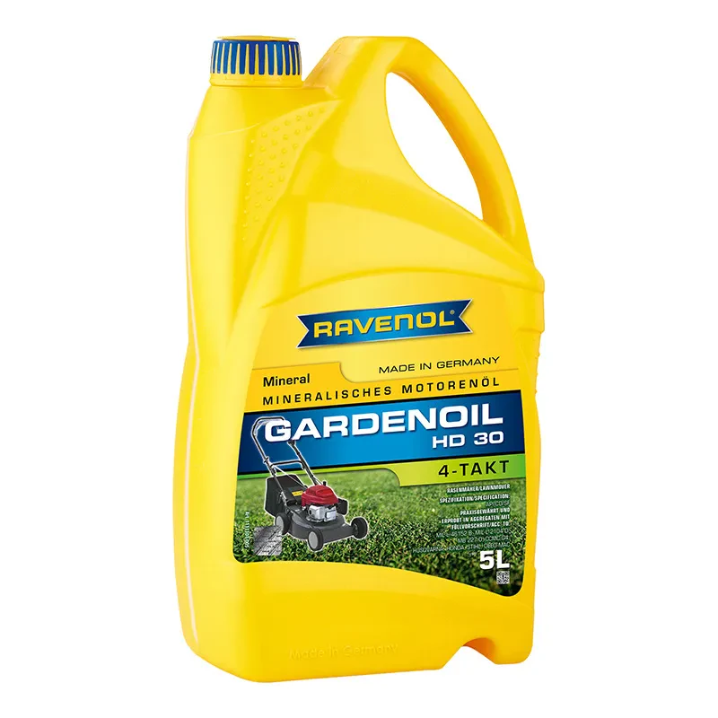 Моторное масло для 4-T RAVENOL 4-Takt Gardenoil HD 30 (5 литров)