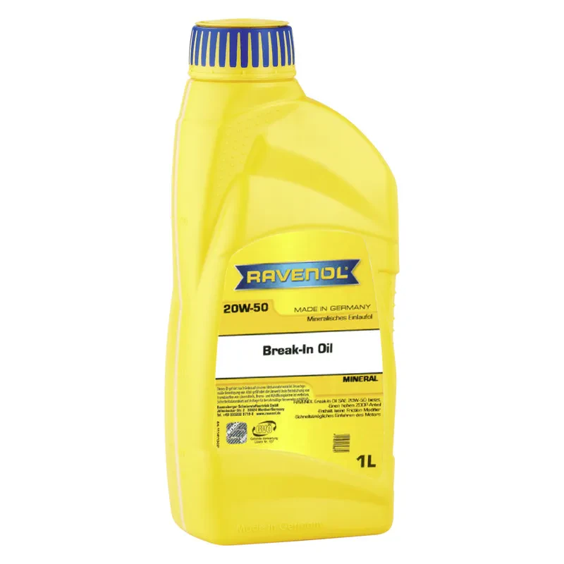 Обкаточное масло RAVENOL Break-In Oil 20W-50 (1 литр)