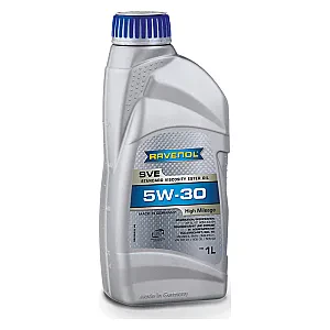 Моторное масло RAVENOL SVE 5W-30 для автомобилей с большим пробегом (1 литр)