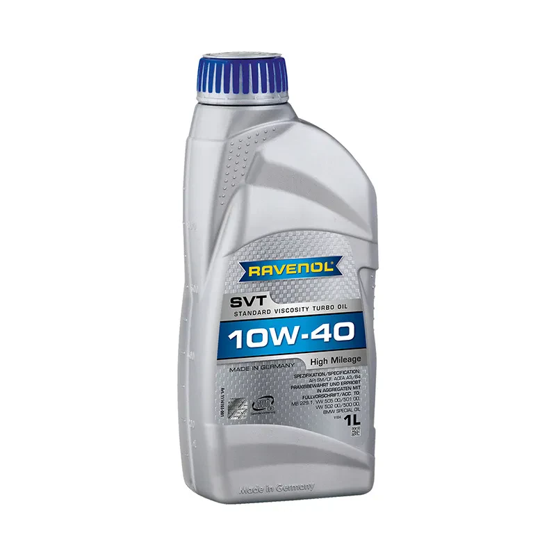 Моторное масло RAVENOL SVT 10W-40 для автомобилей с большим пробегом (1 литр)