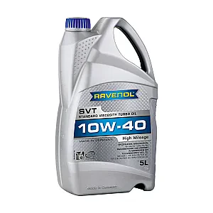 Моторное масло RAVENOL SVT 10W-40 для автомобилей с большим пробегом (5 литров)