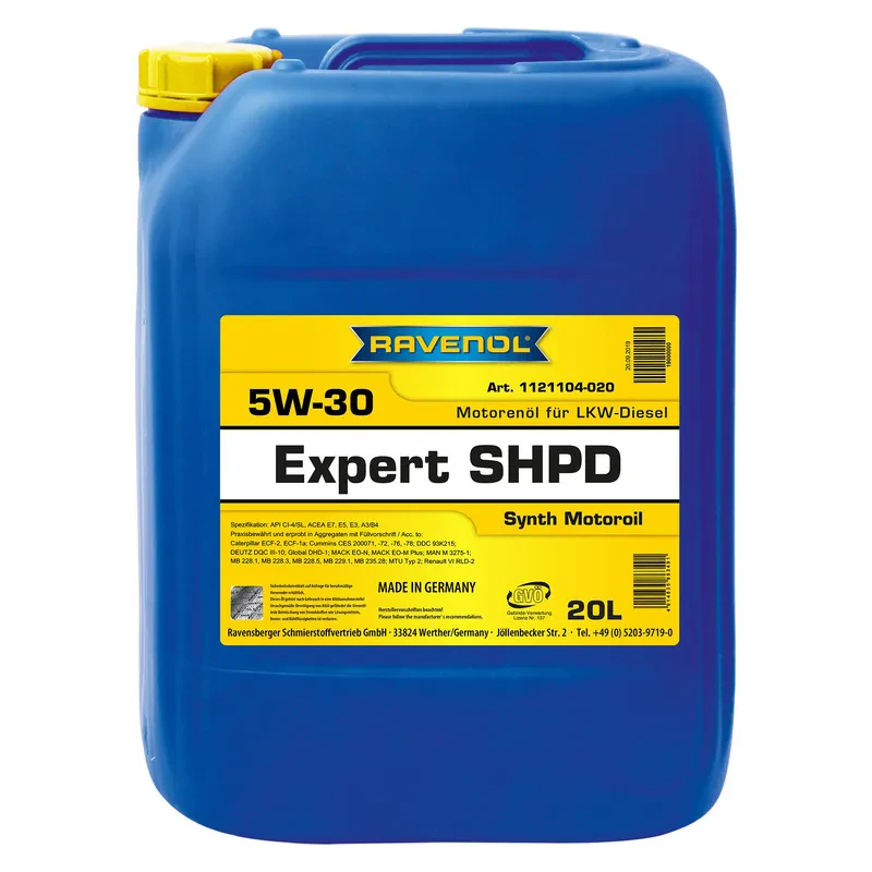Моторное масло RAVENOL Expert SHPD 5W-30 (20 литров)