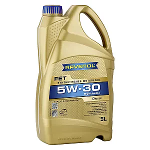 Моторное масло RAVENOL FET 5W-30 (5 литров)