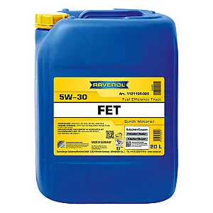 Моторное масло RAVENOL FET 5W-30 (20 литров)