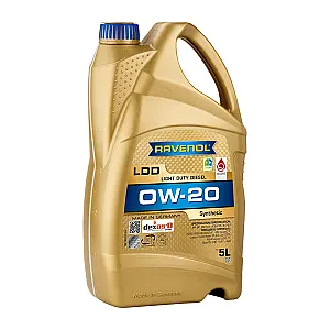 Моторное масло RAVENOL LDD Light Duty Diesel 0W-20 (5 литров)