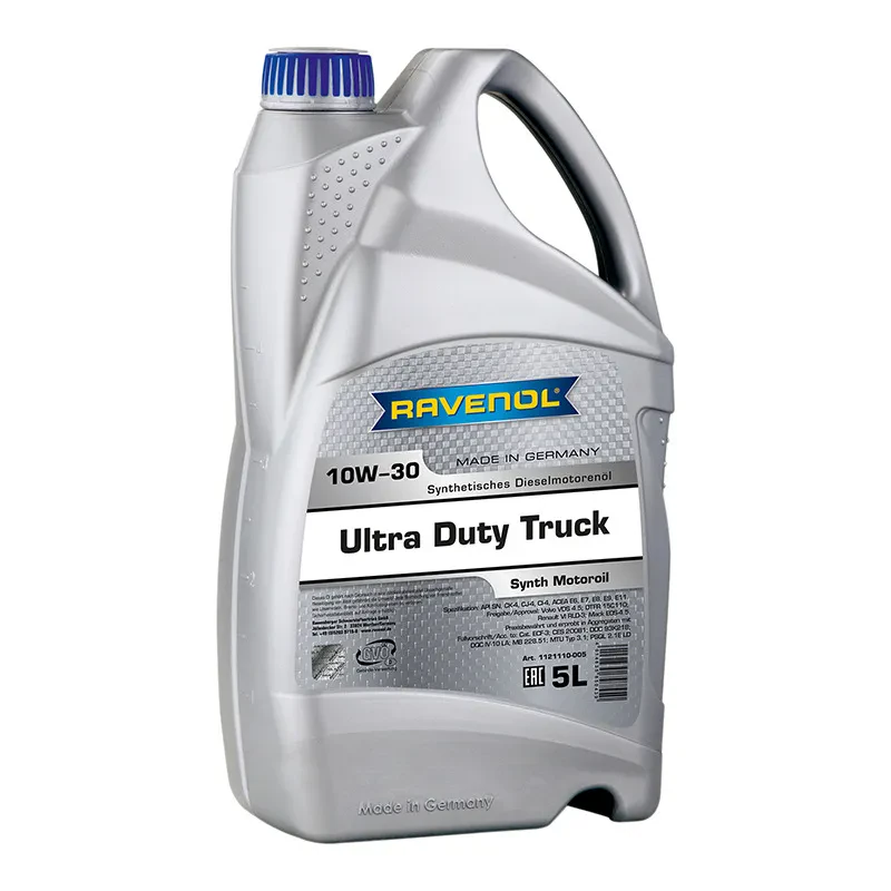 Моторное масло RAVENOL UDT Ultra Duty Truck 10W-30 (5 литров)