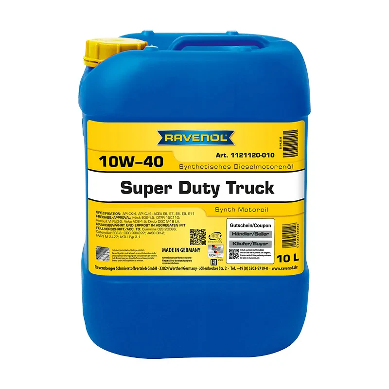Моторное масло RAVENOL SDT Super Duty Truck 10W-40 (10 литров)