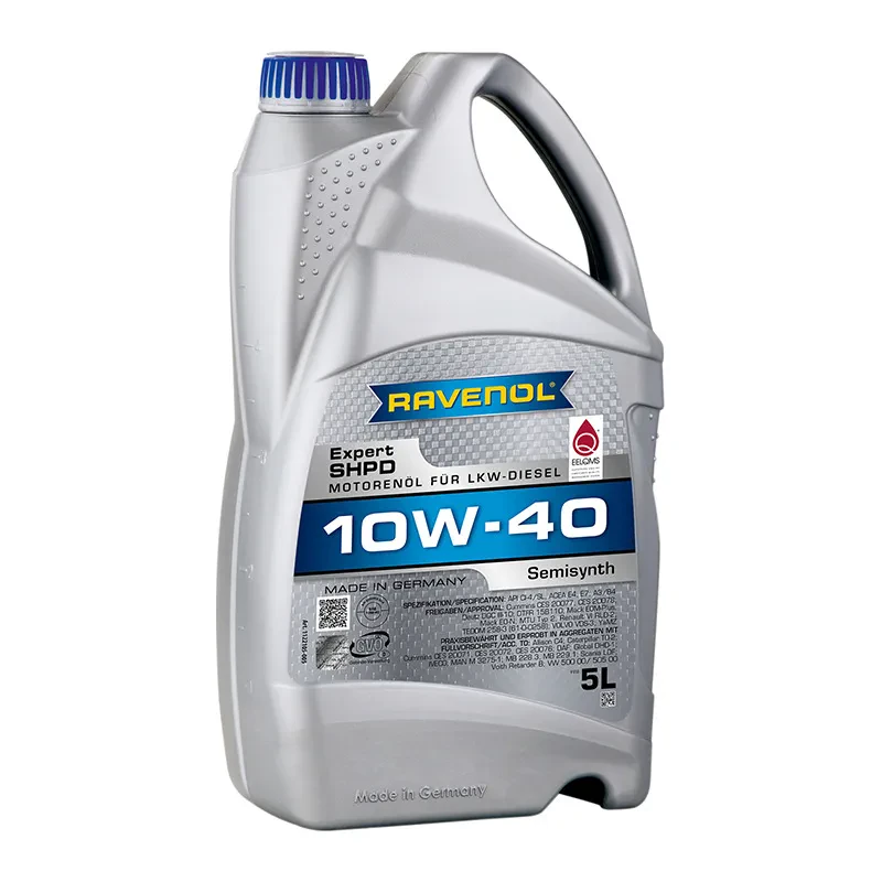 Моторное масло RAVENOL Expert SHPD 10W-40 (5 литров)