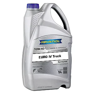 Моторное масло RAVENOL Euro IV Truck 10W-40 (5 литров)