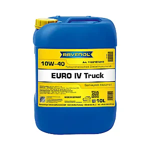 Моторное масло RAVENOL Euro IV Truck 10W-40 (10 литров)