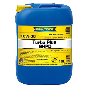 Моторное масло RAVENOL Turbo plus SHPD 10W-30 (10 литров)