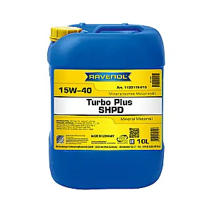 Моторное масло RAVENOL Turbo plus SHPD 15W-40 (10 литров)
