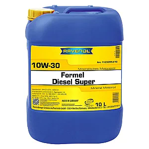 Моторное масло RAVENOL Formel Diesel Super 10W-30 (10 литров)
