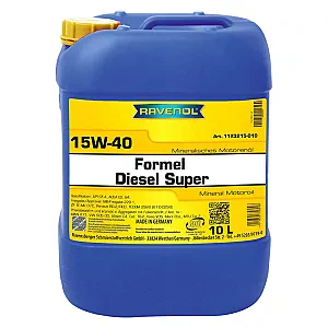 Моторное масло RAVENOL Formel Diesel Super 15W-40 (10 литров)