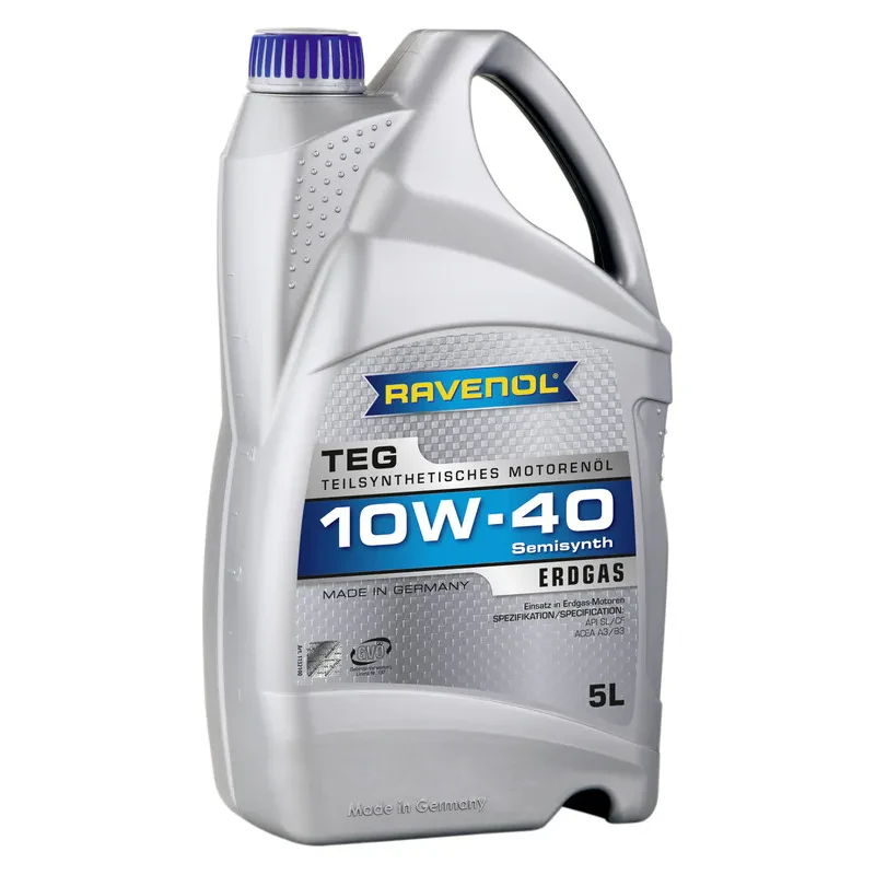 Моторное масло RAVENOL TEG 10W-40 (5 литров)