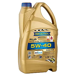 Моторное масло гоночное RAVENOL RUP Racing Ultra Performance 5W-40 (4 литра)