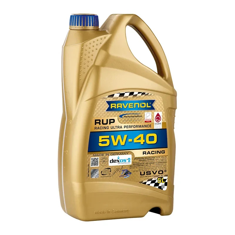 Моторное масло гоночное RAVENOL RUP Racing Ultra Performance 5W-40 (5 литров)