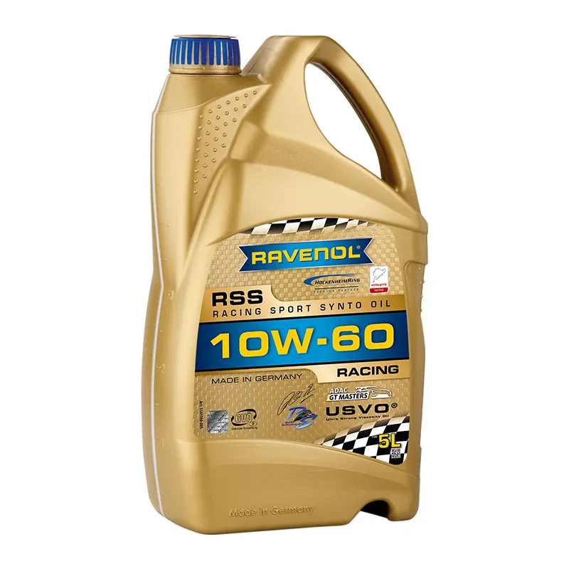Моторное масло гоночное RAVENOL RSS Racing Sport Synto 10W-60 (5 литров)