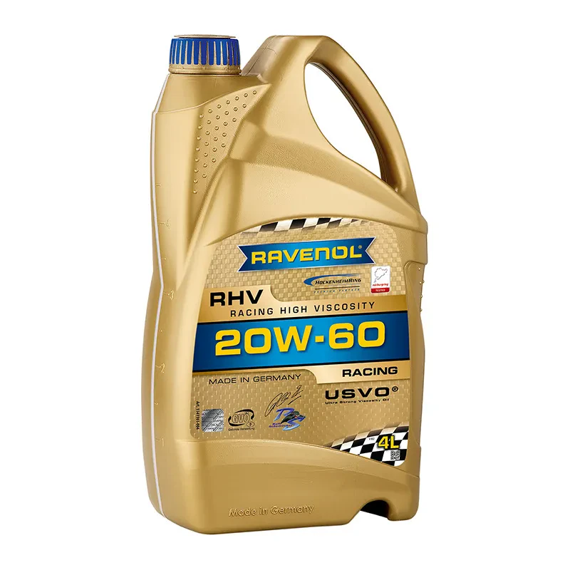 Моторное масло гоночное RAVENOL RHV Racing High Viscosity 20W-60 (4 литра)