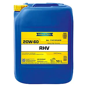 Моторное масло гоночное RAVENOL RHV Racing High Viscosity 20W-60 (10 литров)