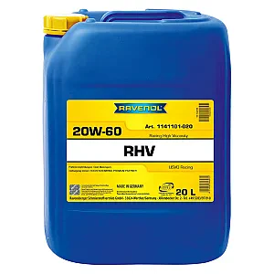 Моторное масло гоночное RAVENOL RHV Racing High Viscosity 20W-60 (20 литров)