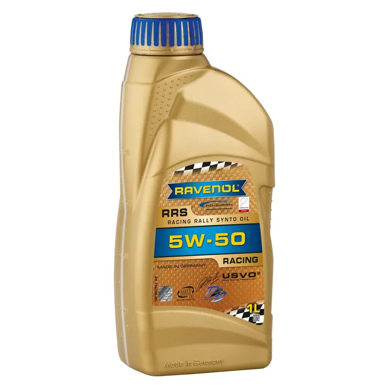 Моторное масло гоночное RAVENOL RRS Racing Rally Synto 5W-50 (1 литр)